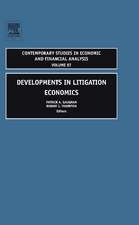 Developments in Litigation Economics