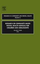 Research on Community–Based Mental Health Services for Children and Adolescents