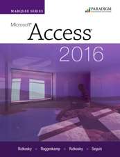 Marquee Series: Microsoft¿Access 2016