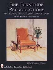 Fine Furniture Reproductions: 18th Century Revivals of the 1930s & 1940s from Baker Furniture