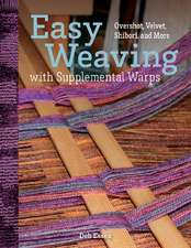 Easy Weaving with Supplemental Warps