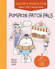 Pumpkin Patch Pals: Paper Craft Coloring Book