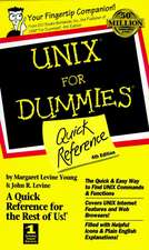 UNIX For Dummies Quick Reference 4e