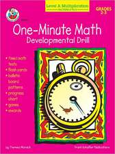 Multiplication: Developmental Drill