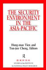 The Security Environment in the Asia-Pacific