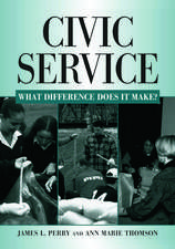 Civic Service: What Difference Does it Make?