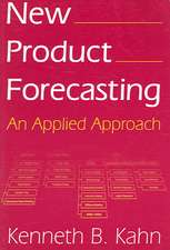 New Product Forecasting: An Applied Approach