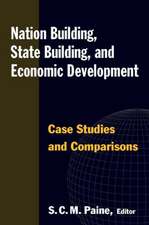 Nation Building, State Building, and Economic Development: Case Studies and Comparisons