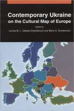 Contemporary Ukraine on the Cultural Map of Europe