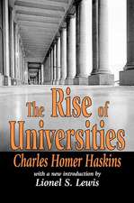 The Rise of Universities