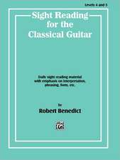 Sight Reading for the Classical Guitar, Level IV-V