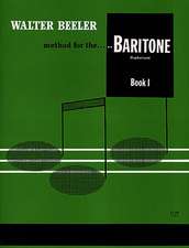 Walter Beeler Method for the Trombone, Bk 1