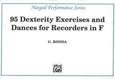 Finger Dexterity Exercises for Recorders in F