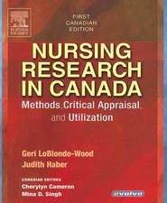 Nursing Research in Canada: Methods, Critical Appraisal, and Utilization