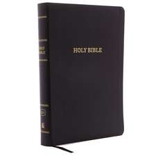 KJV Holy Bible: Giant Print with 53,000 Cross References, Black Bonded Leather, Red Letter, Comfort Print: King James Version