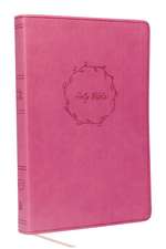 KJV Holy Bible: Value Large Print Thinline, Pink Leathersoft, Red Letter, Comfort Print: King James Version: Holy Bible, King James Version