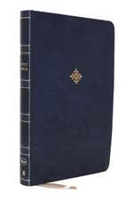 NKJV Holy Bible, Giant Print Center-Column Reference Bible, Blue Leathersoft, 72,000+ Cross References, Red Letter, Comfort Print: New King James Version