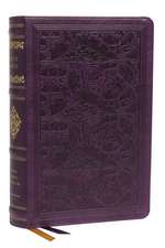 KJV, Personal Size Reference Bible, Sovereign Collection, Leathersoft, Purple, Red Letter, Comfort Print