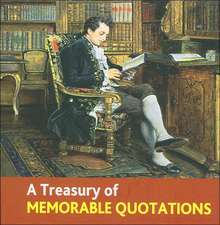 Treasury of Memorable Quotations