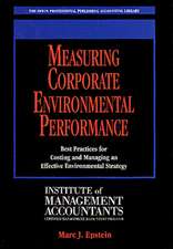 MEASURING CORP ENVIRONMENTAL P