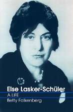 Falkenberg, B: Else Lasker-Schuler