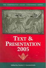 Text & Presentation, 2005