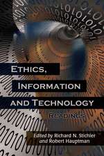 Ethics, Information and Technology: Readings