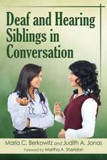 Deaf and Hearing Siblings in Conversation