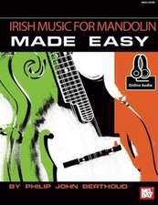 Berthoud, P: Irish Music For Mandolin Made Easy Book