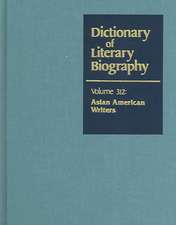 Dictionary of Literary Biography: Asian American Writers