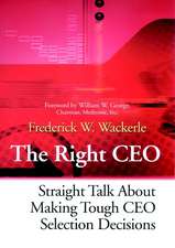 Right CEO Selection Decisions