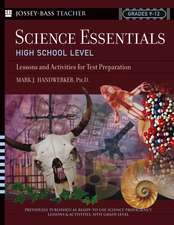 Science Essentials, High School Level – Lessons and Activities for Test Preparation