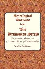 Genealogical Abstracts from the Brunswick Herald. Brunswick, Maryland, 4 January 1895 to 30 December 1898