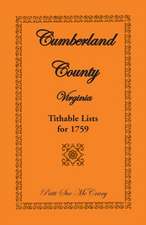 Cumberland County, Virginia Tithable Lists for 1759