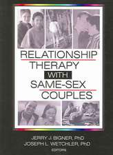 Relationship Therapy with Same-Sex Couples