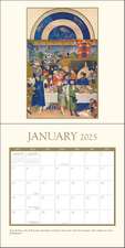 Tres Riches Heures 2025 Wall Calendar