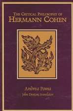 The Critical Philosophy of Hermann Cohen