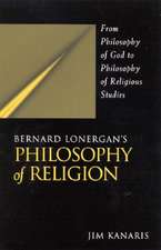 Bernard Lonergan's Philosophy of Religion