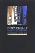 Desire of the Analysts