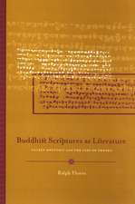 Buddhist Scriptures as Literature