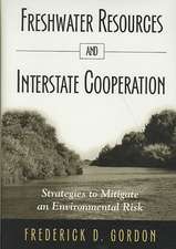 Freshwater Resources and Interstate Cooperation