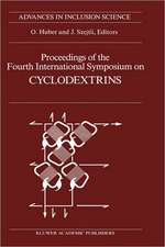 Proceedings of the Fourth International Symposium on Cyclodextrins: Munich, West Germany, April 20–22, 1988