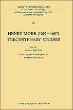 Henry More (1614–1687) Tercentenary Studies: with a biography and bibliography by Robert Crocker