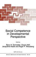 Social Competence in Developmental Perspective