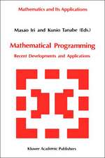 Mathematical Programming