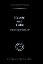 Husserl und Cohn