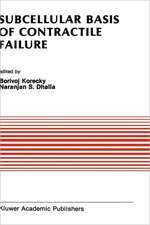 Subcellular Basis of Contractile Failure: Proceedings of the Symposium Sponsored by the Council of Cardiac Metabolism, International Society and Federation of Cardiology and International Society for Heart Research, May 11–13, 1989, Ottawa, Canada