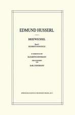 Edmund Husserl Briefwechsel