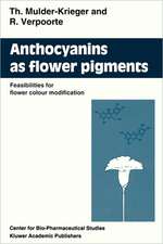 Anthocyanins as Flower Pigments: Feasibilities for flower colour modification