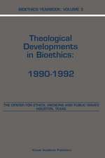 Bioethics Yearbook: 1990-1992